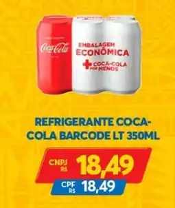 Atacadão Centro Sul Refrigerante coca-cola barcode lt oferta