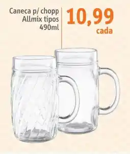 Sonda Caneca p/ chopp Allmix tipos oferta