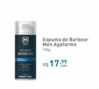 Espuma De Barbear Men Agafarma