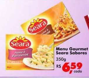 Big Box Menu Gourmet Seara Sabores oferta