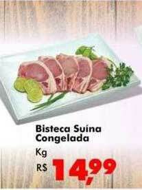 Big Box Bisteca Suína Congelada oferta