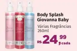 Supermercados Mateus Body Splash Giovanna Baby oferta