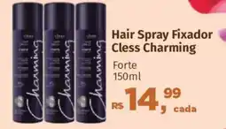 Supermercados Mateus Hair Spray Fixador Cless Charming oferta