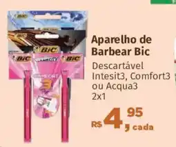 Supermercados Mateus Aparelho de Barbear Bic oferta