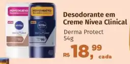 Supermercados Mateus Desodorante em Creme Nivea Clinical oferta
