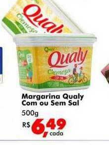 Big Box Margarina Qualy Com Ou Sem Sal oferta