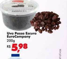Big Box Uva Passa Escura Eurocompany oferta