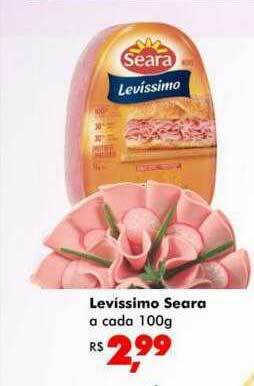 Big Box Levíssimo Seara oferta