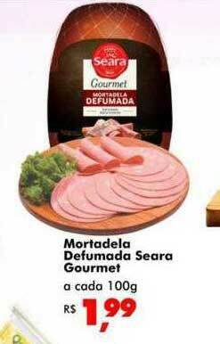 Big Box Mortadela Defumada Seara Gourmet oferta