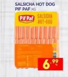 Novo Mix Salsicha Hot Dog Pif Paf 1kg oferta