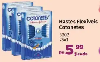 Supermercados Mateus Hastes Flexíveis Cotonetes oferta
