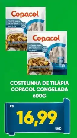 Tatico Costelinha de tilápia copacol congelada oferta