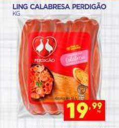 Novo Mix Ling Calabresa Perdigão 1kg oferta