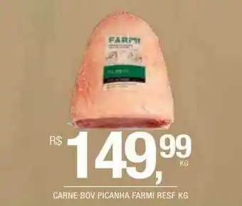 DB Supermercados Carne Bov Picanha Farmi Resf Kg oferta