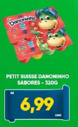 Tatico Petit suisse danoninho sabores oferta