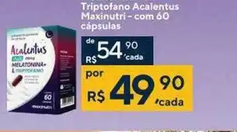 Triptofano Acalentus Maxinutri