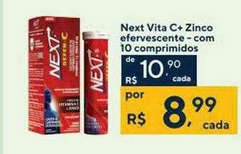 Drogaria Coop Next Vita C+ Zinco Efervescente oferta