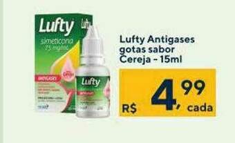 Drogaria Coop Lufty Antigases Gotas Sabor Cereja oferta