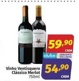 Vinho Ventisquero Clássico Merlot 750ml