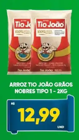 Tatico Arroz tio joão grãos nobres tipo 1 oferta