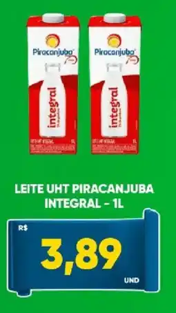 Tatico Leite uht piracanjuba integral oferta