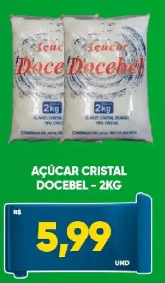 Tatico Açúcar cristal docebel oferta