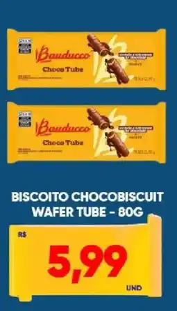 Tatico Biscoito chocobiscuit wafer tube oferta