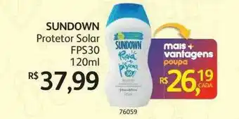 PoupaFarma Sundown Protetor Solar Fps 30 oferta