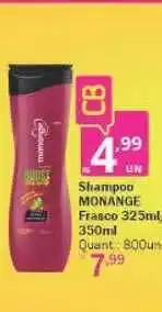 Althoff Supermercados Shampoo Monange Frasco 350ml oferta
