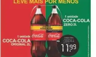 Althoff Supermercados Coca Cola Original Coca Cola Zero 2L oferta