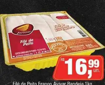 Supermercados Alvorada Filé De Peito Frango Avivar Bandeja oferta