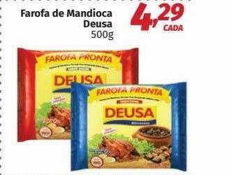 Supermercados Cidade Canção Farofa De Mandioca Deusa oferta