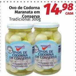 Supermercados Cidade Canção Ovo De Codorna Maranata Em Conserva Tradicional oferta