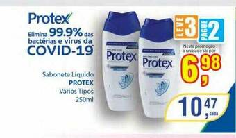 Supermercados Mundial Sabonete Liquido Protex Varios Tipos oferta