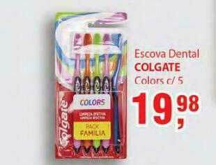 Supermercados Mundial Escova Dental Colgate Colors C 5 oferta