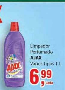 Supermercados Mundial Limpador Perfumado Ajax Varios Tipos oferta
