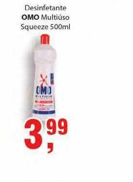 Supermercados Mundial Desinfetante Omo Multiuso Squeeze oferta