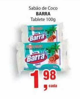 Supermercados Mundial Sabão De Coco Barra oferta