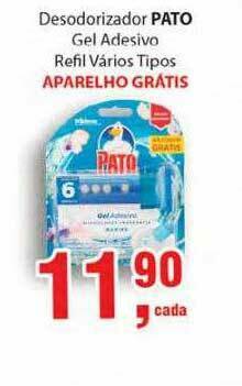 Supermercados Mundial Desodorizador Pato Gel Adesivo Refil Varios Tipos oferta