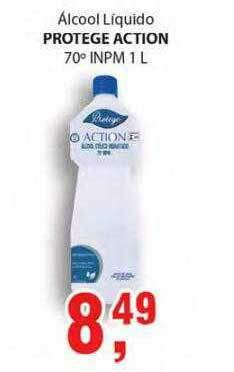 álcool Liquido Protege Action 70° Inpm