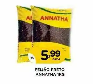 Supermercados Real Feijão Preto Annatha oferta