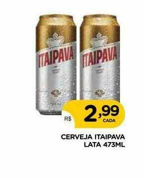 Supermercados Real Cerveja Itaipava oferta