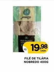 Supermercados Real Filé De Tilápia Nobredo oferta