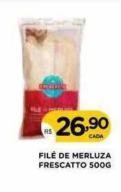 Supermercados Real Filé De Merluza Frescatto oferta