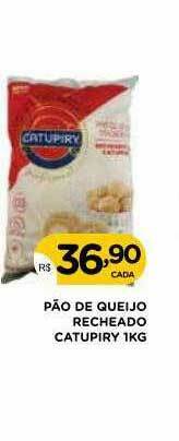 Supermercados Real Pão De Queijo Recheado Catupiry oferta