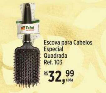 Escova Para Cabelos Especial Quadrada