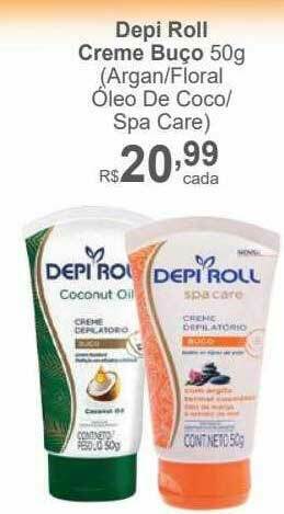 Tchê Farmácias Depi Roll Creme Buço oferta