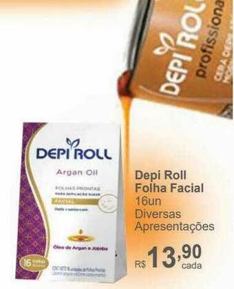 Tchê Farmácias Depi Roll Folha Facial oferta