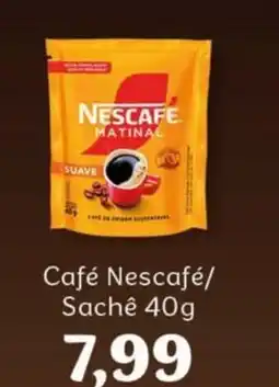 Supermercados Tauste Café Nescafé/ Sachê 40g oferta