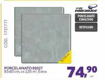 Telhanorte Porcelanato 83027 oferta